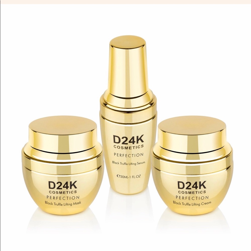 D’OR24K Black Truffle Lifting Serum, Cream, Mask